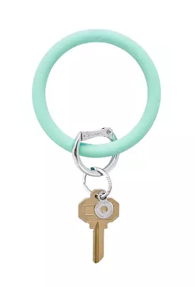 O-Venture Silicone Key Ring in Pistachio