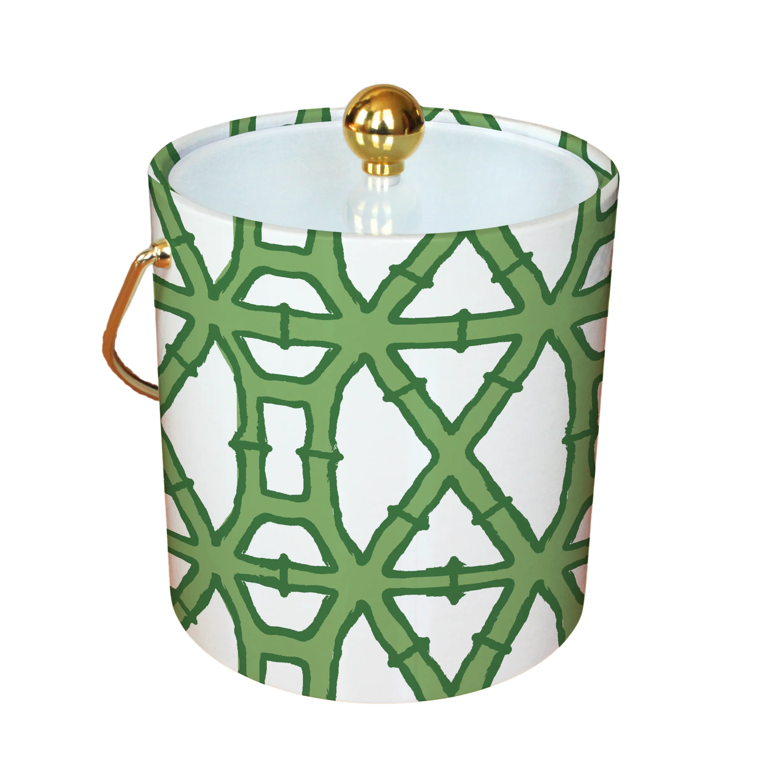 Palm Beach Bamboo Ice Bucket - (4 colors)