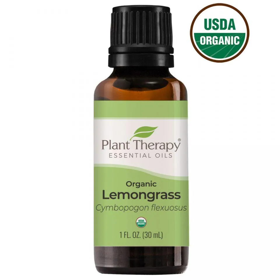 Plant Therapy Lemongrass Organic Essential Oil