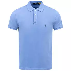 Polo Golf Slim Fit Cotton Knit Polo Harbour Island Blue - SU24