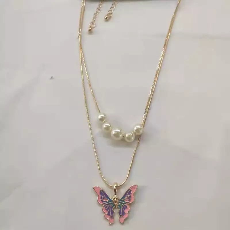 Princess Butterfly Necklace K01