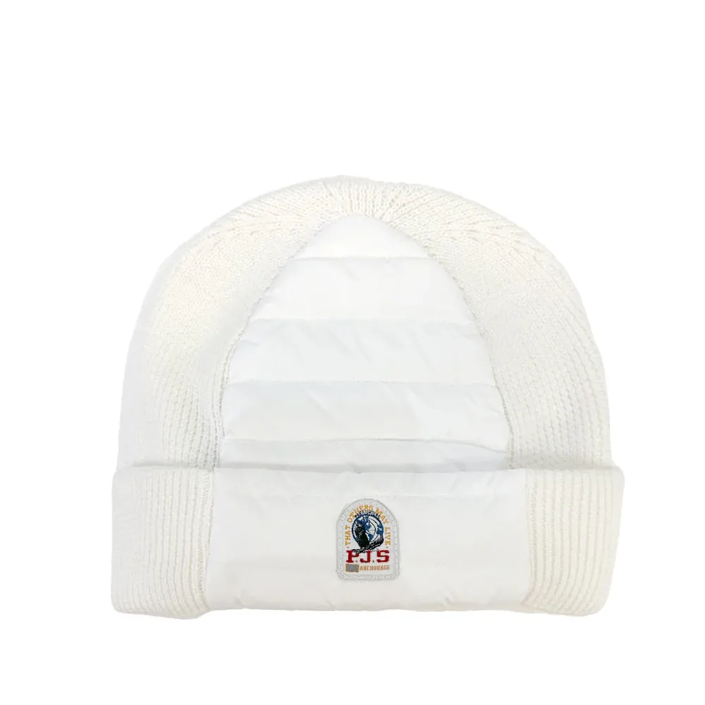 Puffer Hat Off White