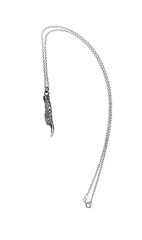 Pukeho Claw Small Necklace, Silver