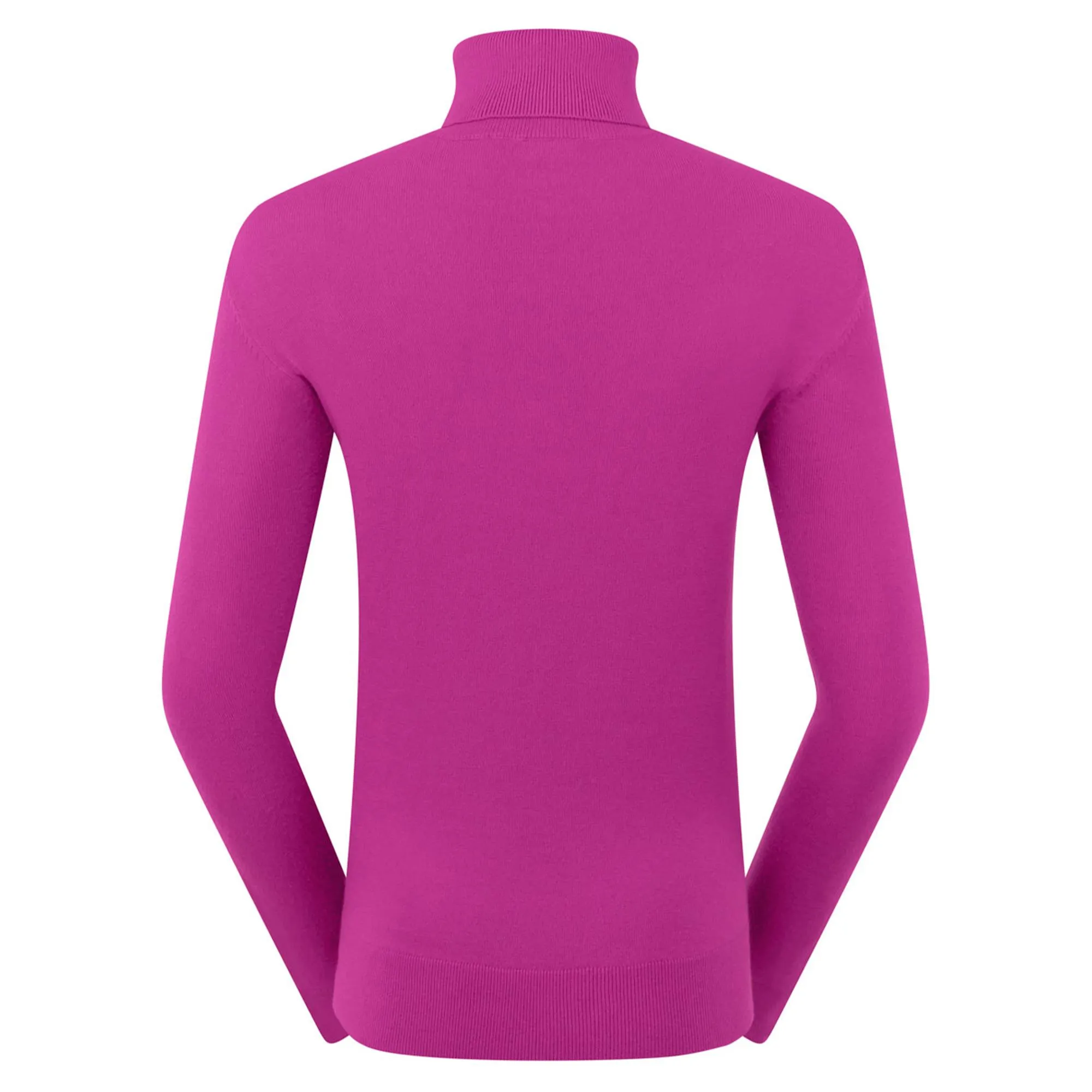 Pure Golf Glow Ladies Golf Roll Neck Pink Topaz