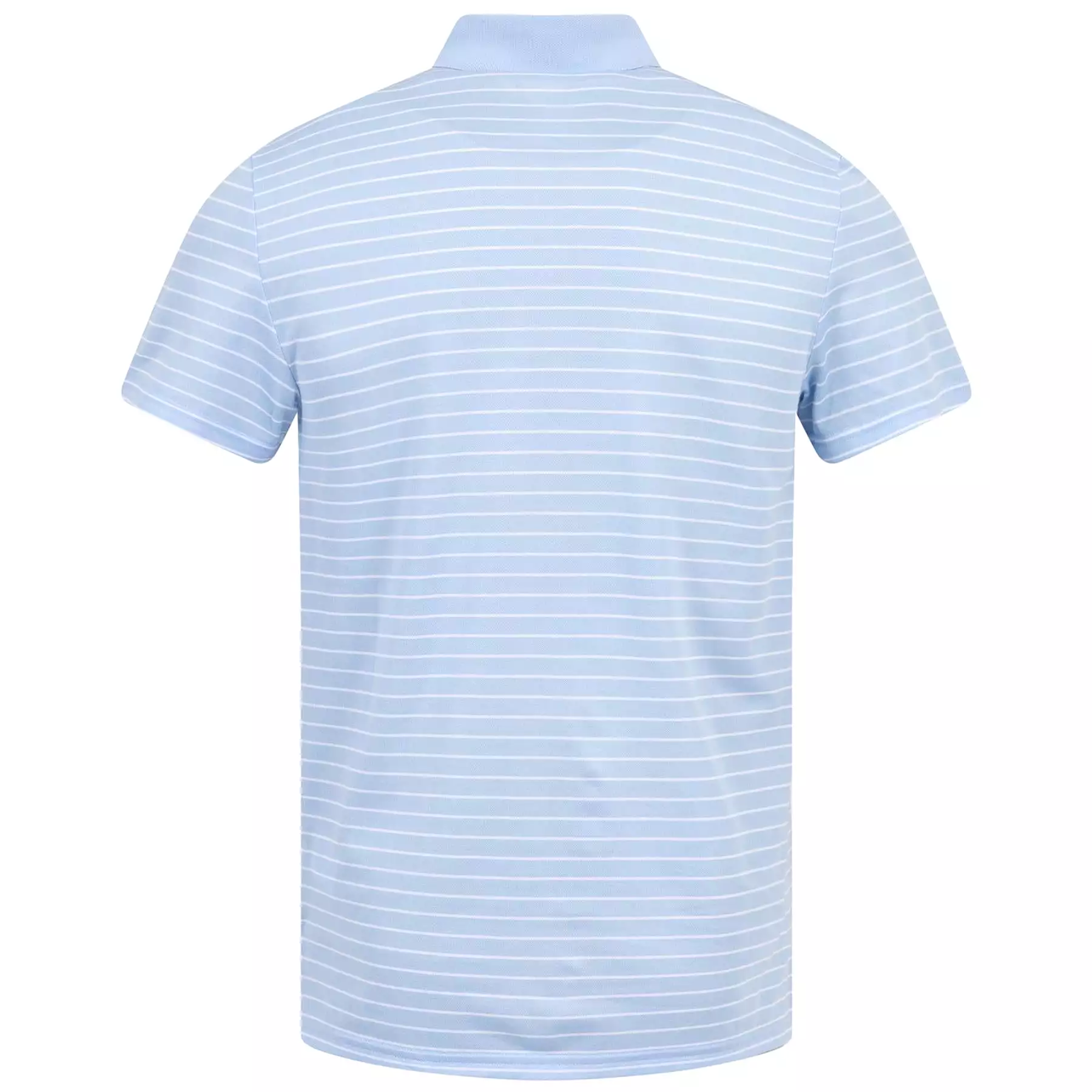 RLX Tailored Fit Tour Pique Stripe Polo Blue/White - SS24