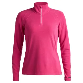 Rohnisch Half Zip Ladies Golf Fleece Base Layer Raspbery