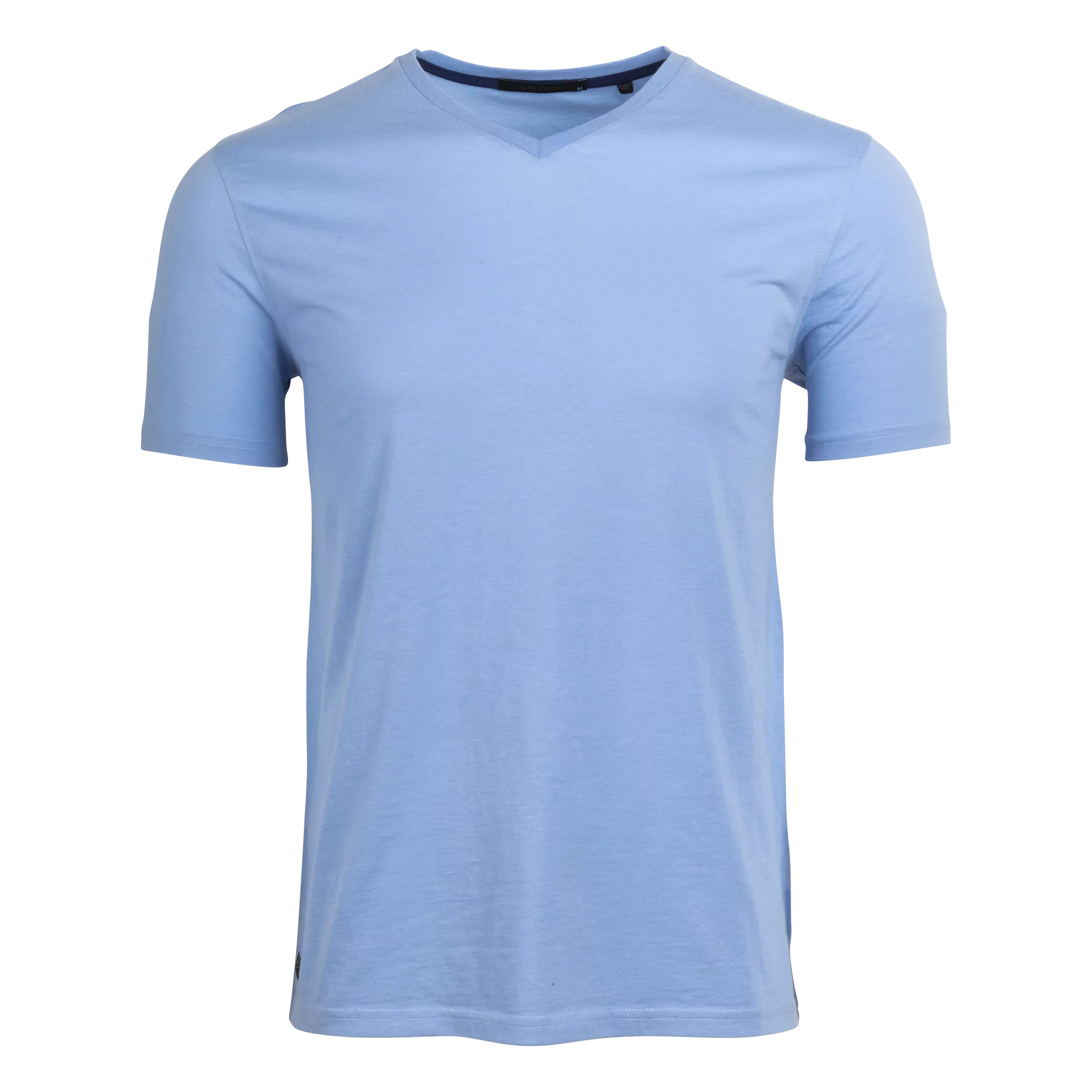 Spirit V Neck Tee (Wolf Blue)