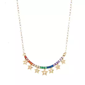 Starry Rainbow Necklace