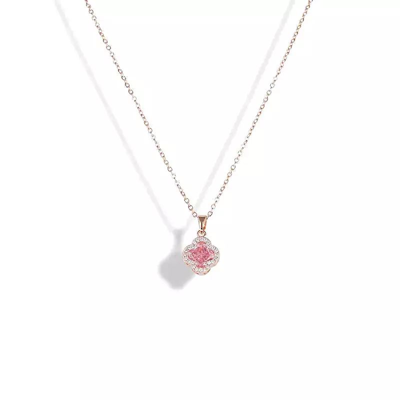 Strawberry Creme Necklace W536