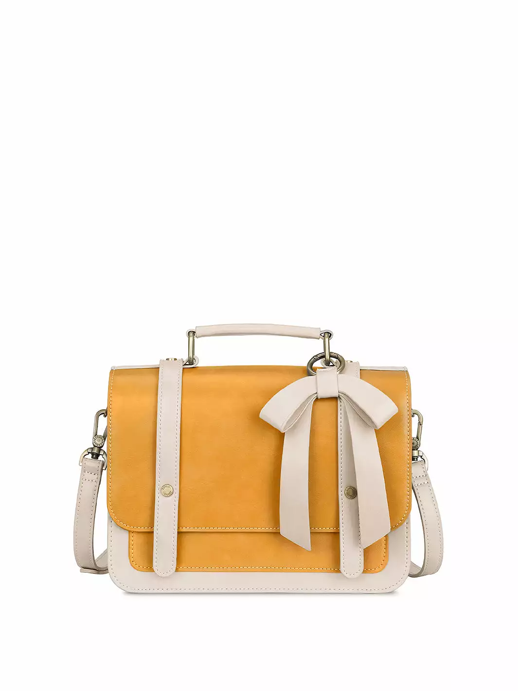 Summer Garden Romance- Bow Small Briefcase