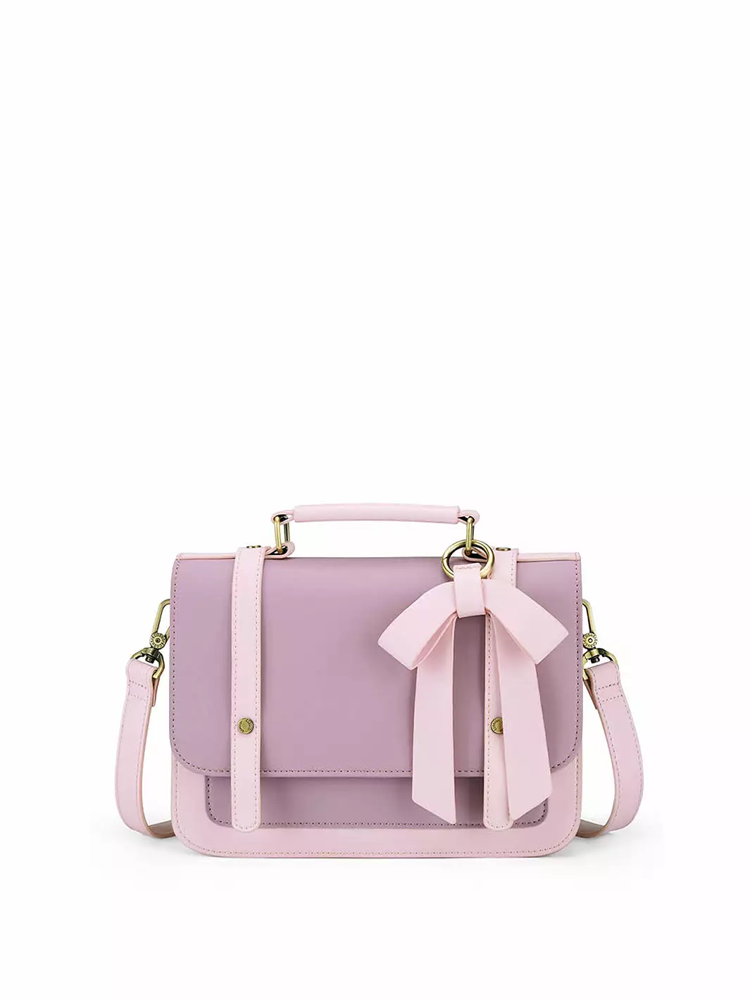 Summer Garden Romance- Bow Small Briefcase