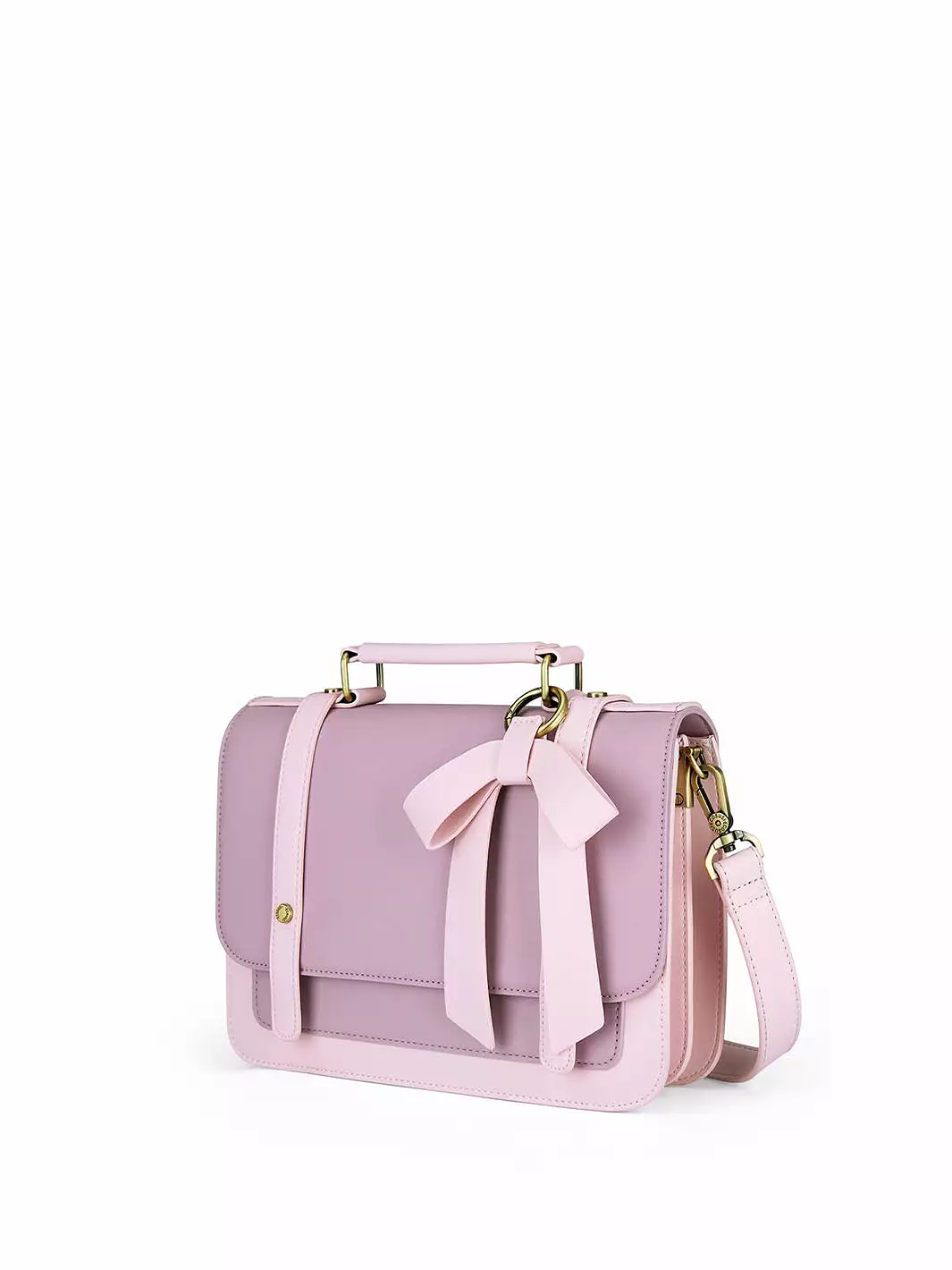 Summer Garden Romance- Bow Small Briefcase