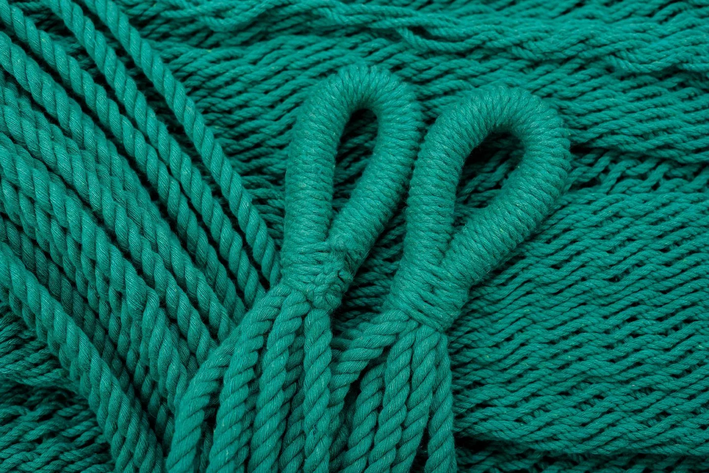 Teal Green Cotton Hammock