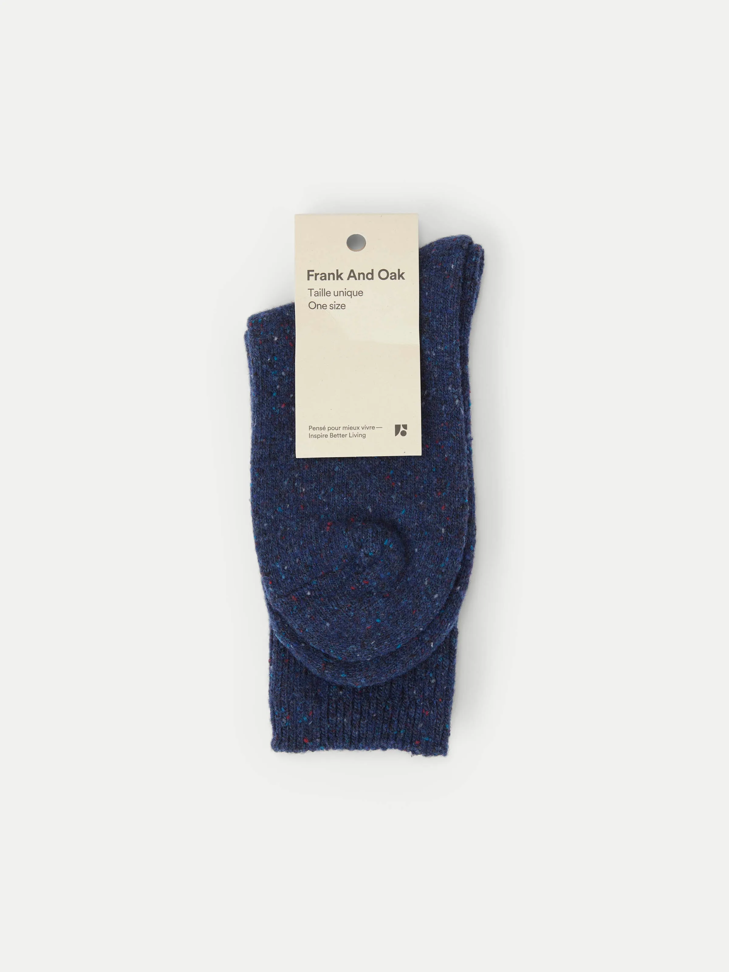 The Donegal Winter Socks in Blue