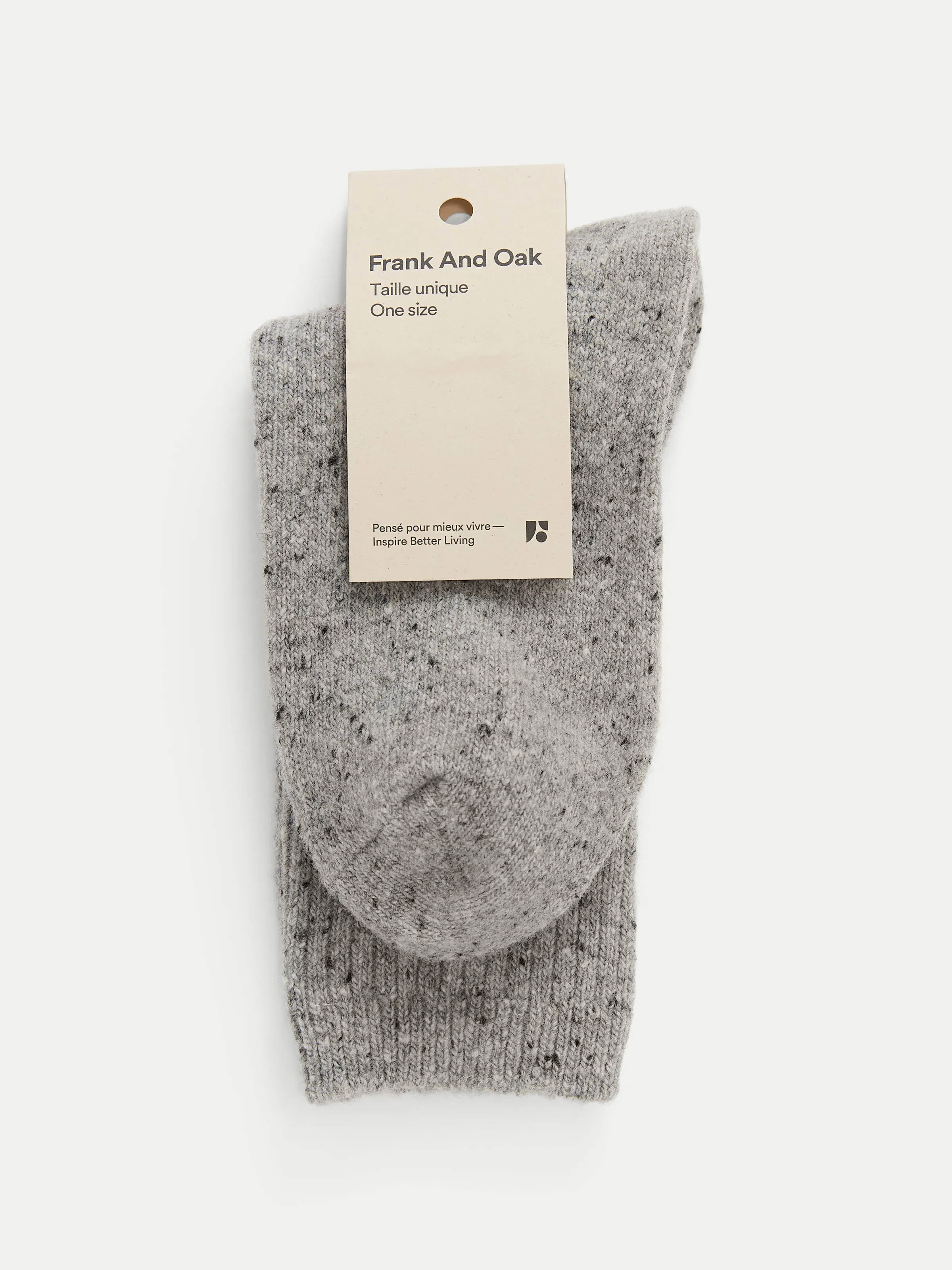 The Donegal Winter Socks in Grey