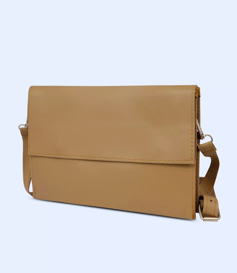 WB2409-MUSTARD-Women Shoulder Bag